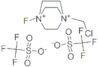 1-Chloromethyl-4-fluoro-1,4-diazoniabicyclo[2.2.2]octane bis(trifluoromethanesulfonate)