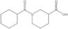 1-(Cyclohexylcarbonyl)-3-piperidinecarboxylic acid