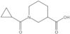 1-(Cyclopropylcarbonyl)-3-piperidinecarboxylic acid