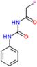 2-fluoro-N-(phenylcarbamoyl)acetamide