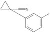1-(3-Methylphenyl)cyclopropanecarbonitrile