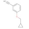 Benzene, 1-(cyclopropylmethoxy)-3-ethynyl-