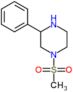 1-methylsulfonyl-3-phenyl-piperazine