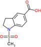 1-(methylsulfonyl)-2,3-dihydro-1H-indole-5-carboxylic acid