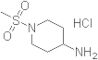 1-(Methylsulfonyl)piperidin-4-amine hydrochloride