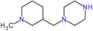 1-[(1-methylpiperidin-3-yl)methyl]piperazine