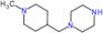 1-[(1-Methyl-4-piperidinyl)methyl]piperazine