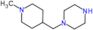 1-[(1-methylpiperidin-4-yl)methyl]piperazine