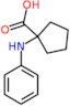 Cyclopentanecarboxylic acid, 1-(phenylamino)-