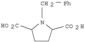 2,5-Pyrrolidinedicarboxylicacid, 1-(phenylmethyl)-