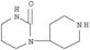 2(1H)-Pyrimidinone, tetrahydro-1-(4-piperidinyl)-