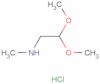 Ethanamine, 2,2-dimethoxy-N-methyl-, hydrochloride (1:1)