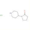 2-Pyrrolidinone, 1-(4-piperidinyl)-, monohydrochloride