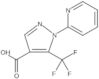 1H-Pyrazole-4-carboxylic acid, 1-(2-pyridinyl)-5-(trifluoromethyl)-