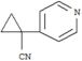 Cyclopropanecarbonitrile, 1-(4-pyridinyl)-