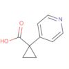 Cyclopropanecarboxylic acid, 1-(4-pyridinyl)-