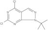 4,6-Dichloro-1-(1,1-dimethylethyl)-1H-pyrazolo[3,4-d]pyrimidine