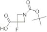 3-fluoro-1-[(2-methylpropan-2-yl)oxycarbonyl]azetidine-3-carboxylic acid