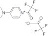 4-dimethylamino-1-trifluoroacetylpyridi-nium trifluoroacet.