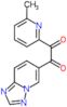 1-([1,2,4]Triazolo[1,5-A]pyridin-6-yl)-2-(6-methylpyridin-2-yl)ethane-1,2-dione