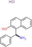 1-[amino(phenyl)methyl]naphthalen-2-ol hydrochloride