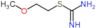 2-methoxyethyl carbamimidothioate hydrobromide (1:1)