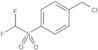 1-(Chloromethyl)-4-[(difluoromethyl)sulfonyl]benzene