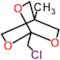 1-(chloromethyl)-4-methyl-2,6,7-trioxabicyclo[2.2.2]octane