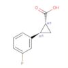Cyclopropanecarboxylic acid, 2-(3-fluorophenyl)-, (1R,2R)-rel-