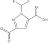 1-(Difluoromethyl)-3-nitro-1H-pyrazole-5-carboxylic acid