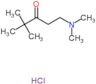 3-Pentanone, 1-(dimethylamino)-4,4-dimethyl-, hydrochloride (1:1)