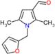 1-(furan-2-ylmethyl)-2,5-dimethyl-1H-pyrrole-3-carbaldehyde