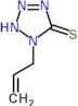 1,2-Dihydro-1-(2-propen-1-yl)-5H-tetrazole-5-thione