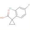 Cyclopropanecarboxylic acid, 1-(2-chloro-4-fluorophenyl)-