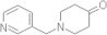 1-((Pyridin-3-yl)methyl)piperidin-4-one