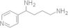 1,4-Butanediamine, 1-(4-pyridinyl)-