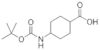 4-[[(1,1-Dimethylethoxy)carbonyl]amino]cyclohexanecarboxylic acid