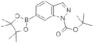 tert-butyl 6-(4,4,5,5-tetramethyl-1,3,2-dioxaborolan-2-yl)-1H-indazole-1-carboxylate