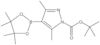 1,1-Dimethylethyl 3,5-dimethyl-4-(4,4,5,5-tetramethyl-1,3,2-dioxaborolan-2-yl)-1H-pyrazole-1-carboxylate