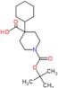 1-(tert-butoxycarbonyl)-4-cyclohexylpiperidine-4-carboxylic acid