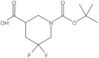 1-(1,1-Dimethylethyl) 5,5-difluoro-1,3-piperidinedicarboxylate