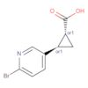 Cyclopropanecarboxylic acid, 2-(6-bromo-3-pyridinyl)-, (1R,2R)-rel-