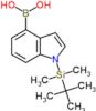 {1-[tert-butyl(dimethyl)silyl]-1H-indol-4-yl}boronic acid