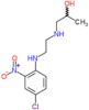 1-({2-[(4-chloro-2-nitrophenyl)amino]ethyl}amino)propan-2-ol