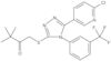 1-[[5-(6-Chloro-3-pyridinyl)-4-[3-(trifluoromethyl)phenyl]-4H-1,2,4-triazol-3-yl]thio]-3,3-dimet...