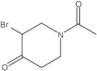 1-Acetyl-3-bromo-4-piperidinone