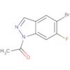 1H-Indazole, 1-acetyl-5-bromo-6-fluoro-