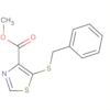 4-Thiazolecarboxylic acid, 5-[(phenylmethyl)thio]-, methyl ester