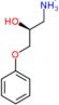 (2R)-2-hydroxy-3-phenoxypropan-1-aminium