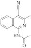 1-ACETAMIDO-4-CYANO-3-METHYLISOQUINOLINE